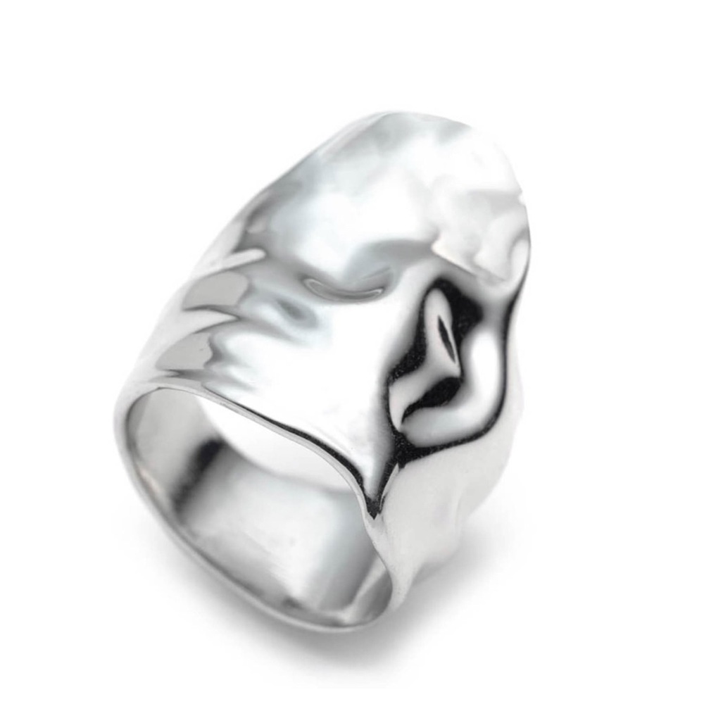 Alexis Bittar Silver Sculptural Ring